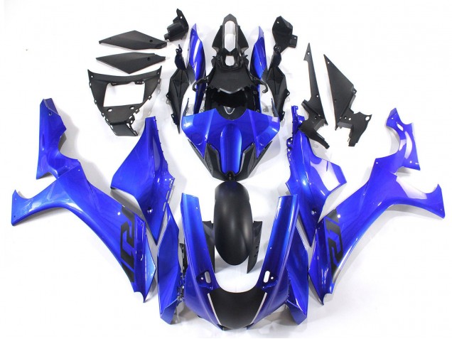 2020-2025 Yamaha YZF 1000 R1 Motorcycle Fairings - Blue Matte Black UK