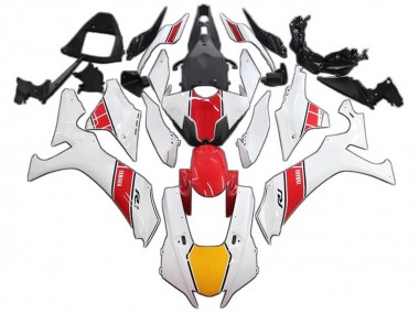 Best 2020-2025 Yamaha YZF 1000 R1 Motorcycle Fairings - White Red Yellow UK