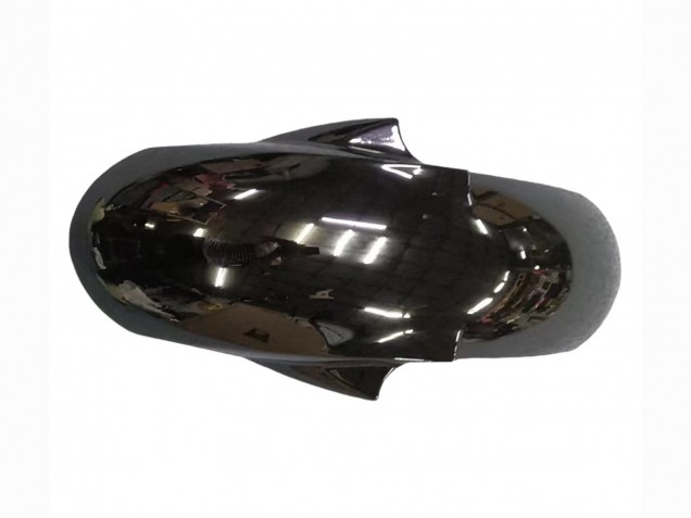 2006-2009 Yamaha YZF R6S Motorcycle Fairings - Glossy Black Matte Black White Decals UK