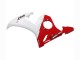 2006-2009 Yamaha YZF R6S Motorcycle Fairings - White Red UK