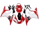 2003-2004 Yamaha YZF R6 Motorcycle Fairing - White Red Glossy Black UK