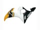 2006-2009 Yamaha YZF R6S Motorcycle Fairings - Yellow White Glossy Black UK