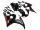 2006-2009 Yamaha YZF R6S Motorcycle Fairings - Glossy Black Red UK