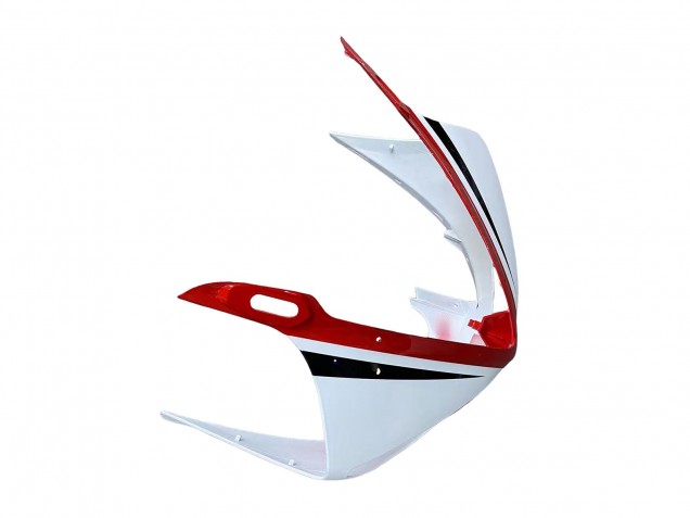 2006-2009 Yamaha YZF R6S Motorcycle Fairings - White Red Glossy Black UK