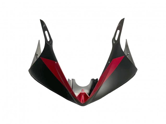 2005 Yamaha YZF 600 R6 Motorcycle Fairings - Matte Black Red Geometric UK