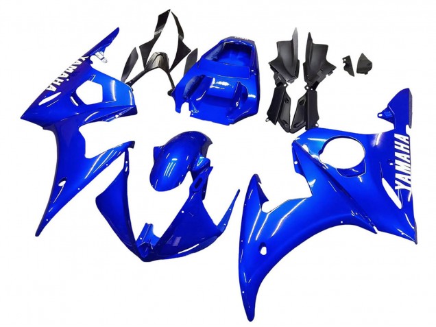 2005 Yamaha YZF 600 R6 Motorcycle Fairings - Blue UK