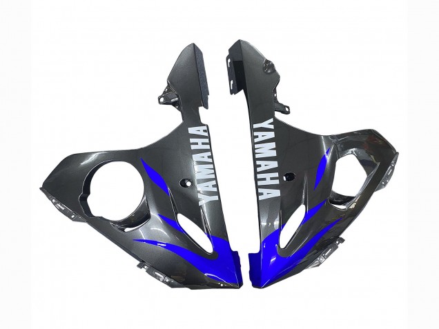 2005 Yamaha YZF 600 R6 Motorcycle Fairings - Glossy Blue Black UK