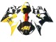 2005 Yamaha YZF 600 R6 Motorcycle Fairings - Black Yellow Red 46 UK