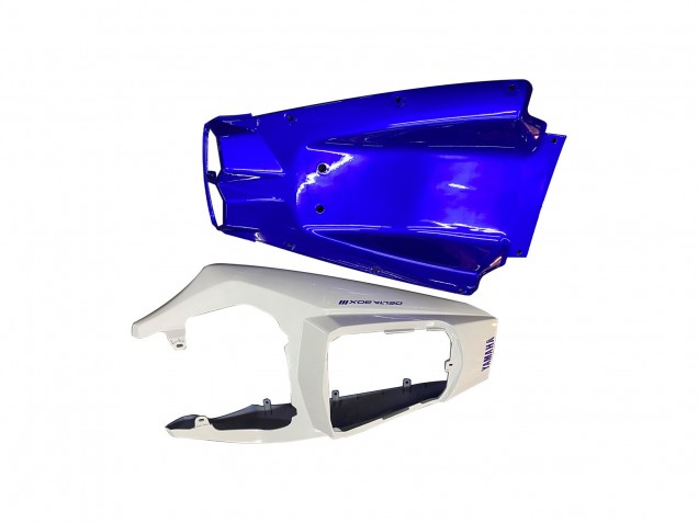 2005 Yamaha YZF 600 R6 Motorcycle Fairings - White Blue Yamalube UK