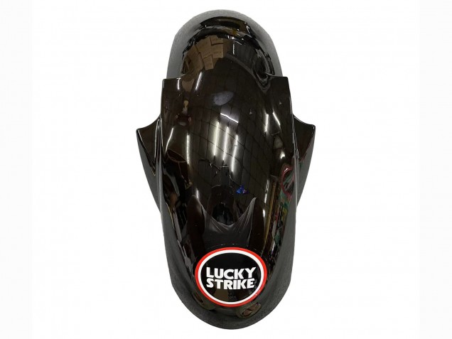 2005 Yamaha YZF 600 R6 Motorcycle Fairings - Glossy Black White Lucky Strike Motul UK