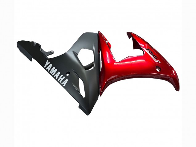 2005 Yamaha YZF 600 R6 Motorcycle Fairing Kits - Red Matte Black UK