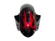 2005 Yamaha YZF 600 R6 Motorcycle Fairings - Black with Red Flame UK