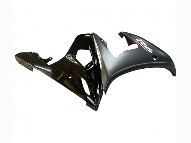 2005 Yamaha YZF 600 R6 Motorcycle Fairings - Glossy Black Matte Black Gold UK