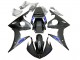 2005 Yamaha YZF 600 R6 Motorcycle Fairings - Black Blue UK