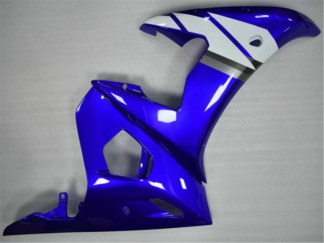 2005 Yamaha YZF 600 R6 Motorcycle Fairings - Blue White UK
