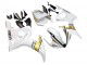 2005 Yamaha YZF 600 R6 Motorcycle Fairings - White Gold Black UK