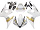 2005 Yamaha YZF 600 R6 Motorcycle Fairings - White Gold Black UK