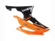 2008-2016 Yamaha YZF 600 R6 Motorcycle Fairings - Orange Black UK