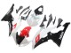 2008-2016 Yamaha YZF 600 R6 Motorcycle Fairings - White Red Glossy Black UK