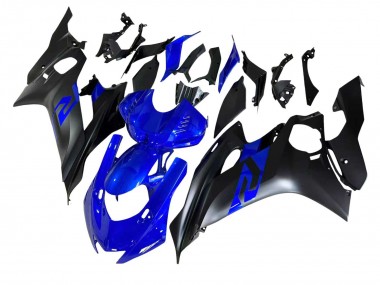 Best 2017-2023 Yamaha YZF 600 R6 Motorcycle Fairings - Blue Matte Black UK