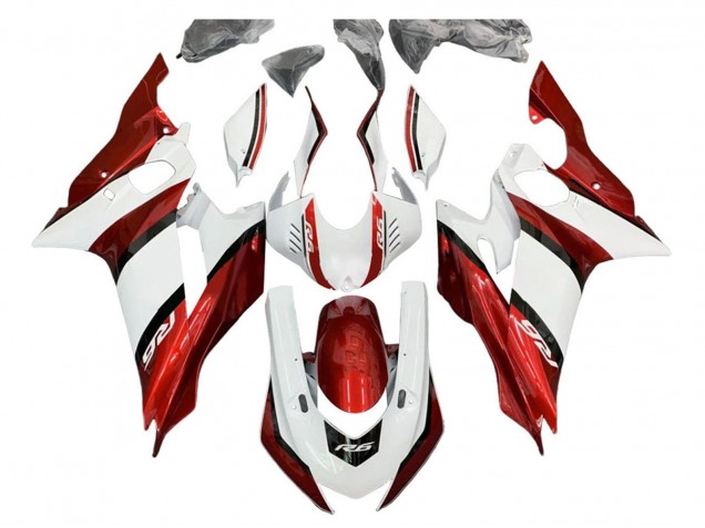 2017-2023 Yamaha YZF 600 R6 Motorcycle Fairing Kits - White Red Black UK