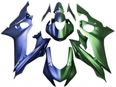 Best 2017-2023 Yamaha YZF 600 R6 Motorcycle Fairings - Blue Green UK