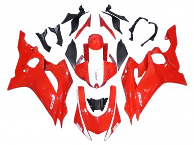 Best 2017-2023 Yamaha YZF 600 R6 Motorcycle Fairings - Red White UK