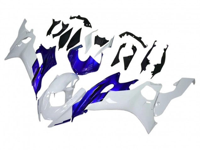 2017-2023 Yamaha YZF 600 R6 Motorcycle Fairings - White Blue UK