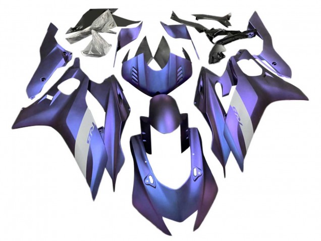2017-2023 Yamaha YZF 600 R6 Motorcycle Fairings - Purple Silver UK