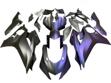 Best 2017-2023 Yamaha YZF 600 R6 Motorcycle Fairings - Matte Black Purple UK