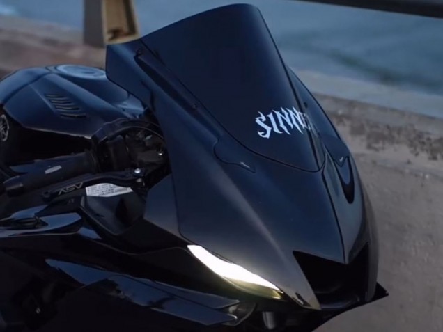 2017-2023 Yamaha YZF 600 R6 Motorcycle Fairings - Glossy Black UK