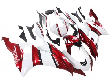 Best 2017-2023 Yamaha YZF 600 R6 Motorcycle Fairings - White Red Black UK