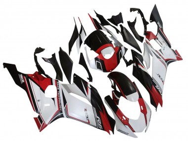 Best 2017-2023 Yamaha YZF 600 R6 Motorcycle Fairings - White Red Black Semakin Didepan UK