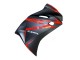2011-2015 Honda CBR250RR Motorcycle Fairings - Matte Black Red Stripe UK
