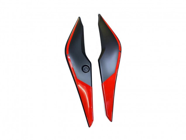2011-2015 Honda CBR250RR Motorcycle Fairings - Matte Black Red Stripe UK