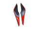2011-2015 Honda CBR250RR Motorcycle Fairings - Matte Black Red Stripe UK