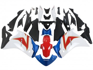 Best 2011-2015 Honda CBR250RR Motorcycle Fairings - White Red Light Blue UK