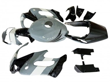 Best 1997-2005 Honda VTR1000F Motorcycle Fairings - Grey Black UK
