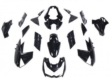 Best 2010-2013 Kawasaki Z1000 Motorcycle Fairings - Glossy Black UK