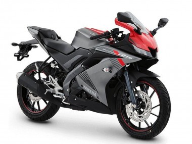 Best 2018-2024 Yamaha YZF R15 Motorcycle Fairings - Matte Grey Red UK