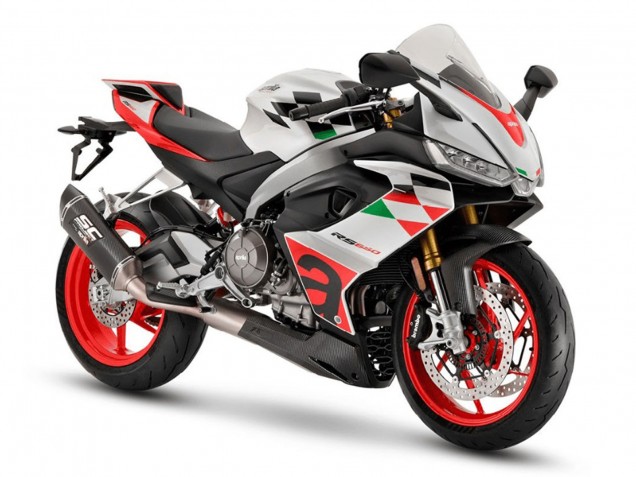 2020-2024 Aprilia RS660 Motorcycle Fairings - White Red Black Carbon Fiber Green UK