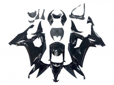 Best 2008-2010 Kawasaki ZX10R Motorcycle Fairings - Glossy Black UK
