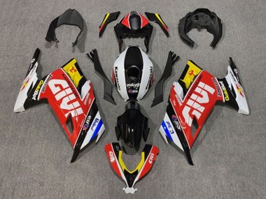 Best 2013-2024 Kawasaki EX300 Motorcycle Fairings - White Red Yellow Blue Black Givi UK