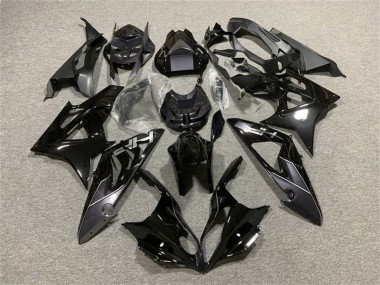 Best 2009-2014 BMW S1000RR Motorcycle Fairings - Glossy Black HP UK