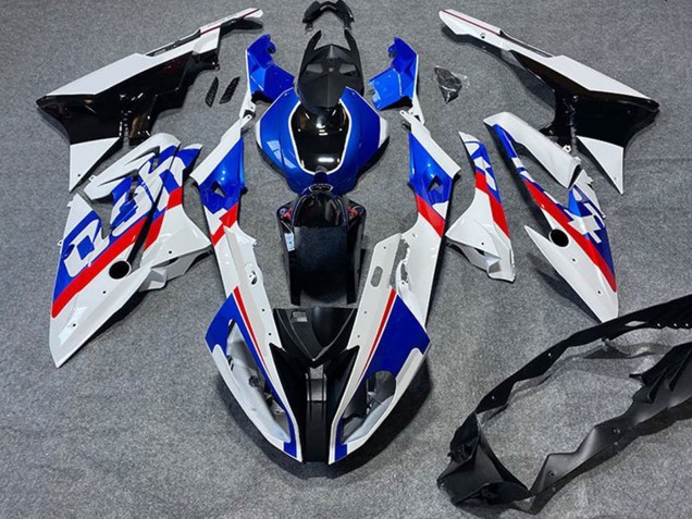 2019-2022 BMW S1000RR Motorcycle Fairings - White Blue Red Black UK
