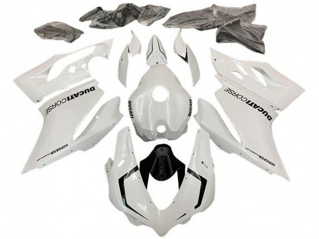 2015-2020 Ducati 1299 Motorcycle Fairings - Pearl White UK