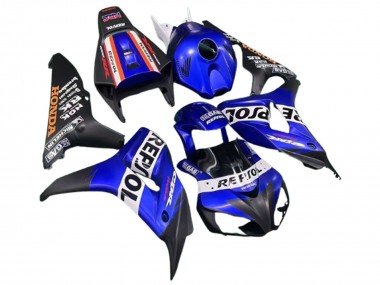 Best 2006-2007 Honda CBR1000RR Motorcycle Fairings - Blue White Red Matte Black Repsol UK