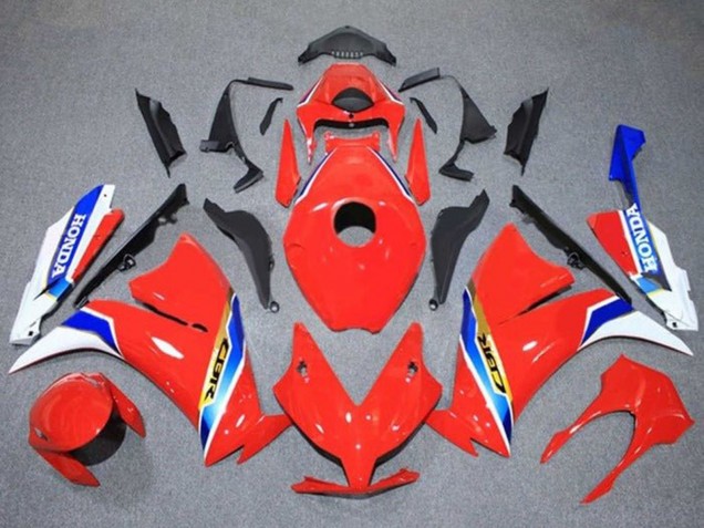 2012-2016 Honda CBR1000RR Motorcycle Fairings - White Red Blue Gold UK