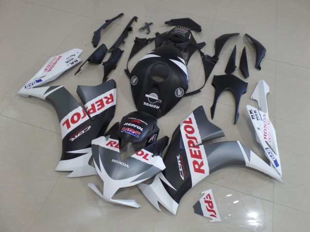 2012-2016 Honda CBR1000RR Motorcycle Fairings - White Silver Matte Black Red Repsol UK
