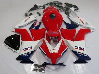 Best 2012-2016 Honda CBR1000RR Motorcycle Fairings - White Red Dark Blue HRC UK